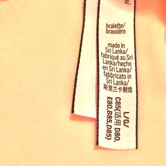 Victoria’s Secret Peach Bralette - Picture 3 of 3